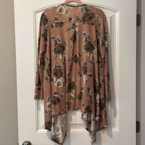 143 Story by Line‎ Up Floral Lightweight Open Cardigan Sweater S - Picture 5 of 9